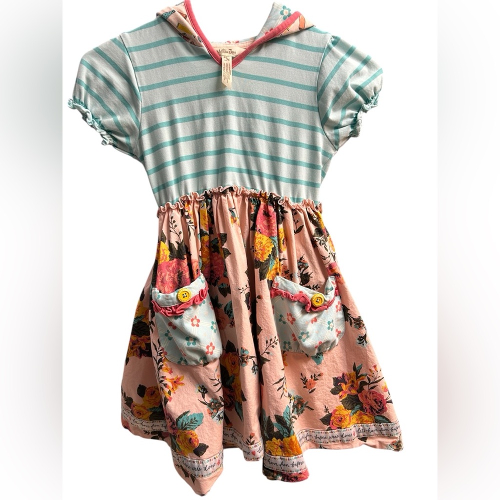 Matilda Jane - Super Cute Floral Striped Kids Dress